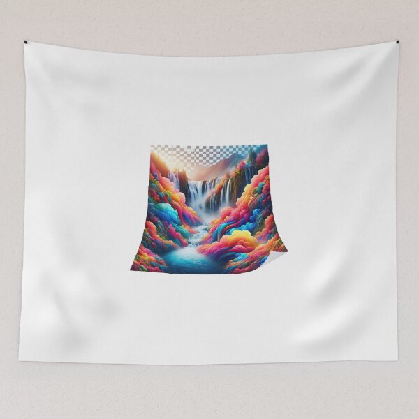 Item preview, Colorful waterfall designed and sold by ModederZukunft.