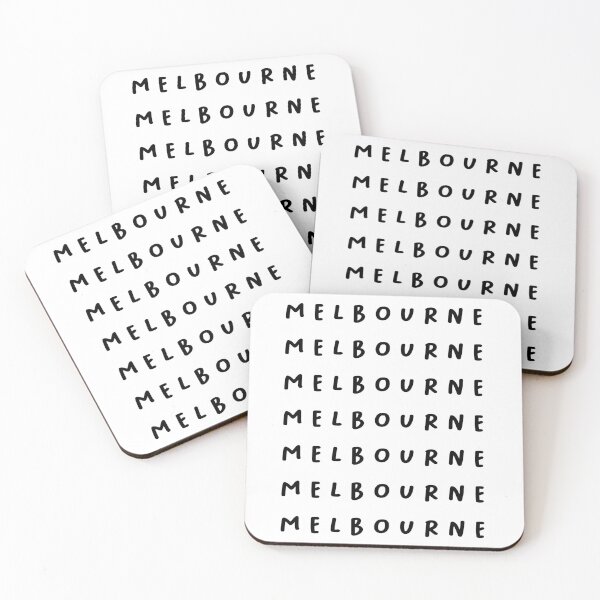 Item preview, Melbourne | Typography Design | Minimalist Aesthetic designed and sold by RM-Journey.