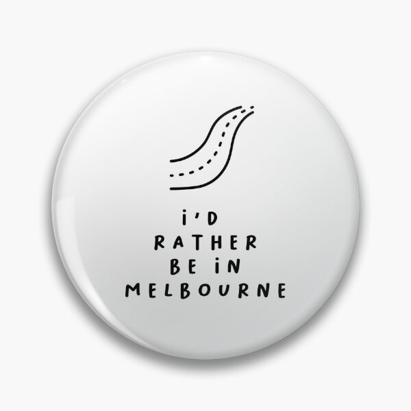 Item preview, I'd Rather be in Melbourne | Typography Design | Minimalist Aesthetic designed and sold by RM-Journey.