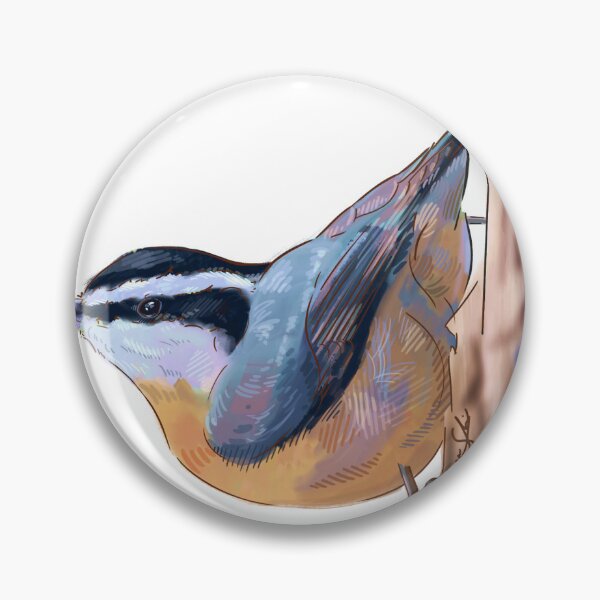Item preview, Red-breasted Nuthatch designed and sold by seafrost.