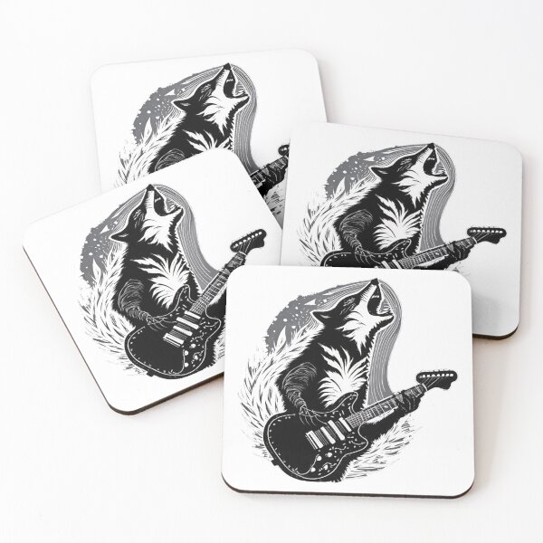 Item preview, Howling Wolf Guitar 6 designed and sold by SmARTNiki.