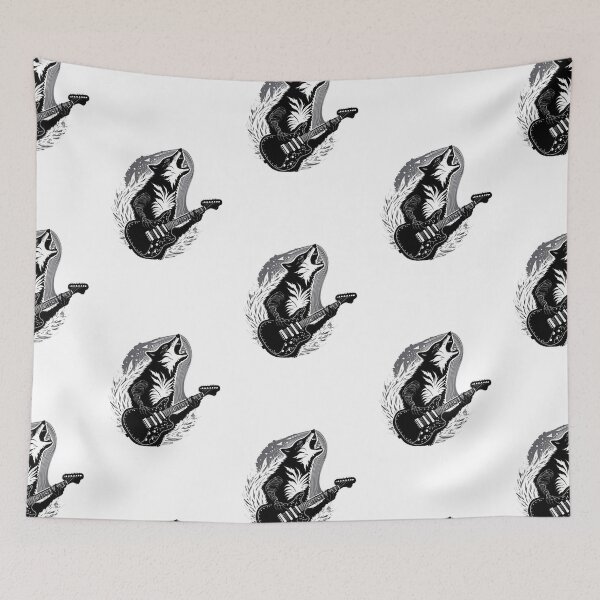 Item preview, Howling Wolf Guitar 6 designed and sold by SmARTNiki.