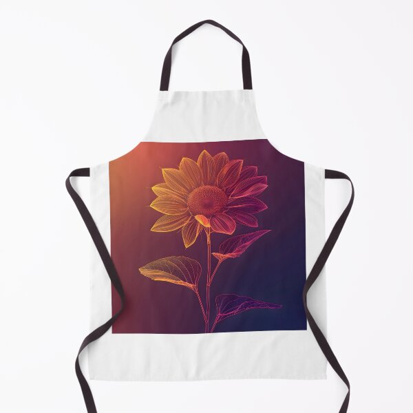 Item preview, Golden Glow: Minimalist Sunflower Design designed and sold by AI-Only Creations.