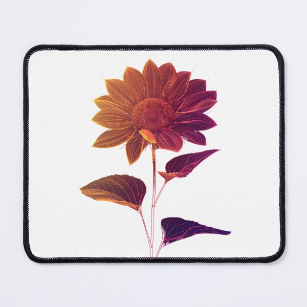 Item preview, Golden Glow: Minimalist Sunflower Design designed and sold by AI-Only Creations.