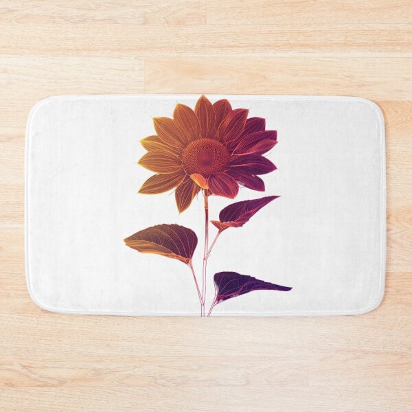 Item preview, Golden Glow: Minimalist Sunflower Design designed and sold by AI-Only Creations.