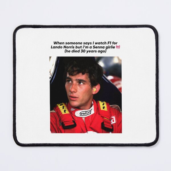 Item preview, Ayrton Senna girlie meme designed and sold by cceridwenx.