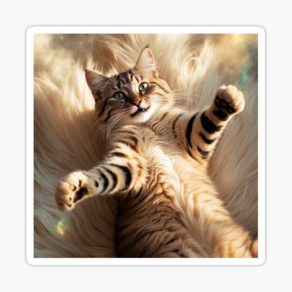 Item preview, Playful Cat designed and sold by MarkloDesign.
