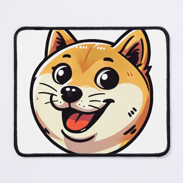 Item preview, Cute Shiba Inu Doge Meme Sticker - Fun and Adorable Design designed and sold by Greemo03.