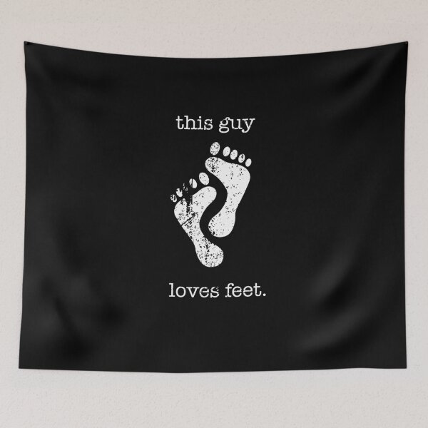 Item preview, This Guy Loves Feet  designed and sold by kirei.