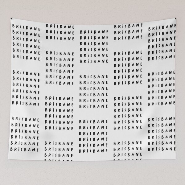 Item preview, Brisbane | Typography Design | Minimalist Aesthetic designed and sold by RM-Journey.