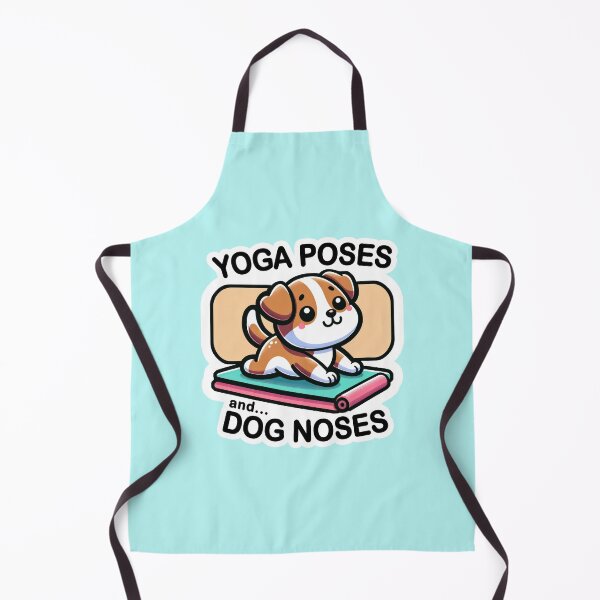 Item preview, Cute Dog Doing Yoga designed and sold by MoniushkoArt.
