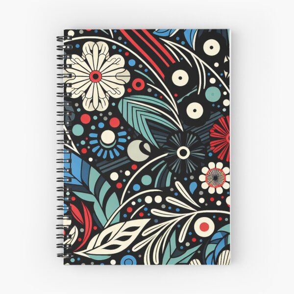 Item preview, Bold Retro Floral Pattern - Vibrant and Playful Art designed and sold by SportyAndArtful.