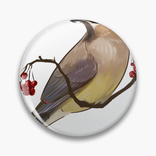Item preview, Cedar Waxwing designed and sold by seafrost.