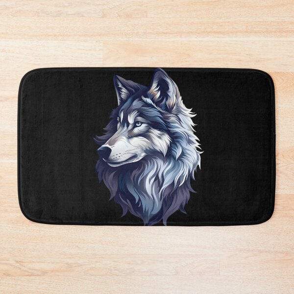 Item preview, Wild Spirit: Minimalist Wolf Art designed and sold by AI-Only Creations.