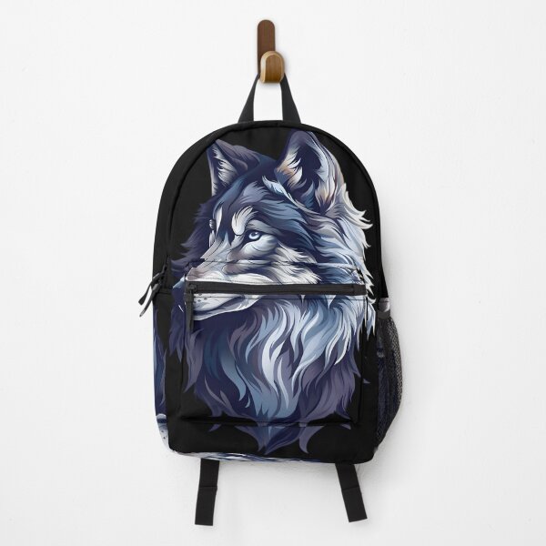 Item preview, Wild Spirit: Minimalist Wolf Art designed and sold by AI-Only Creations.