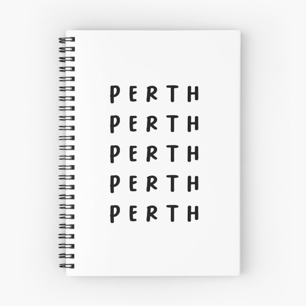 Item preview, Perth | Typography Design | Minimalist Aesthetic designed and sold by RM-Journey.