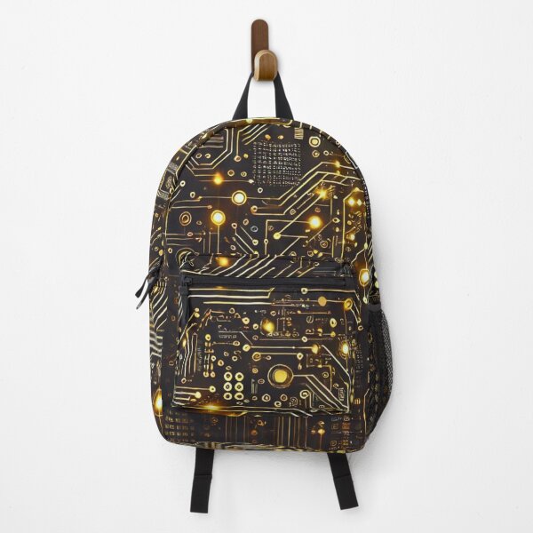 Item preview, Luminous Golden Electronic Circuit designed and sold by Marinaso.