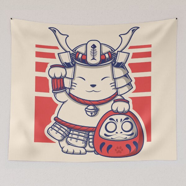 Item preview, Lucky Cat Maneki Neko designed and sold by Faissal Thomass.