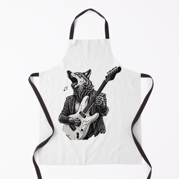 Item preview, Howling Wolf Guitar 7 designed and sold by SmARTNiki.