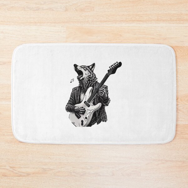 Item preview, Howling Wolf Guitar 7 designed and sold by SmARTNiki.