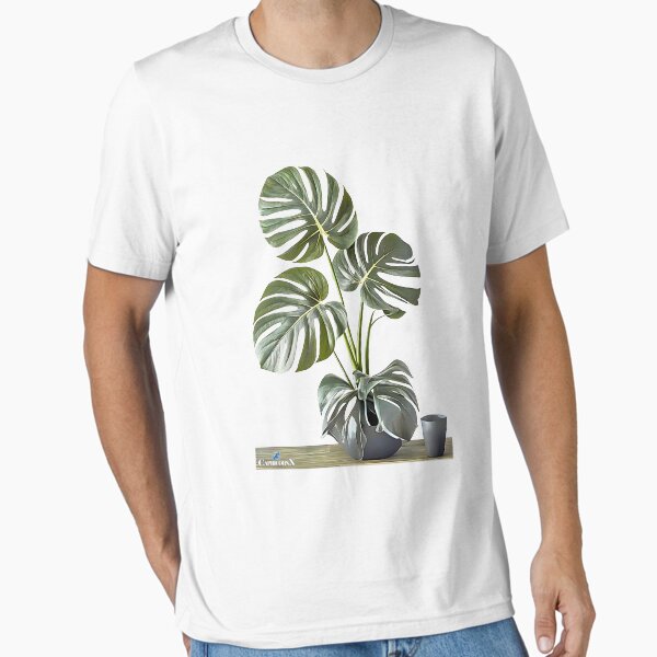 Vista previa del artículo con la obra «Monstera Albo», diseñado y vendido por CapricornX.