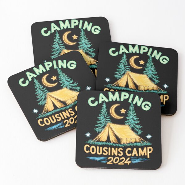 Item preview, Cousins Camp 2024 family reunion Camping Vacation Camp designed and sold by MTRBSK11.