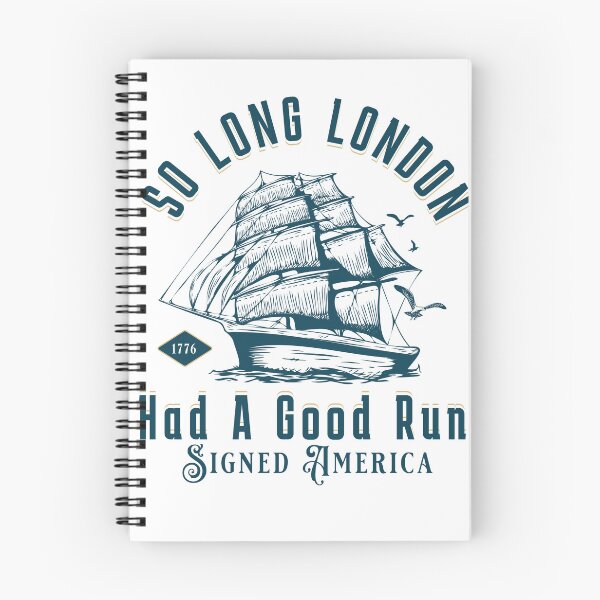 Item preview, Funny 4th of July  So Long London Had A Good Run Signed America designed and sold by ArtfulWhimsy007.