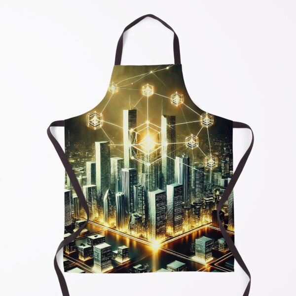 Item preview, Illuminated Futuristic Metropolis designed and sold by Marinaso.