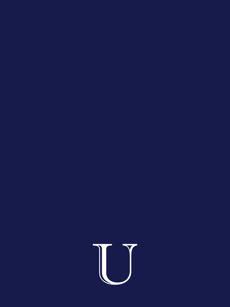 Thumbnail 4 of 4, iPhone Case, U Monogram designed and sold by ShellSticker.