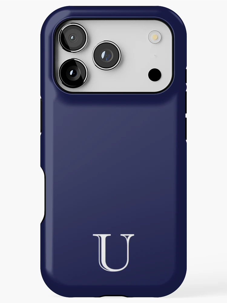Thumbnail 1 of 4, iPhone Case, U Monogram designed and sold by ShellSticker.