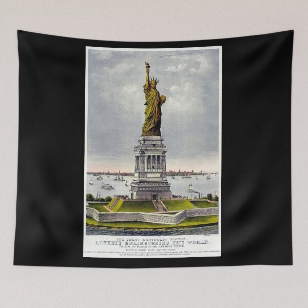 Item preview, STATUE of LIBERTY : Vintage Original Print designed and sold by posterbobs.