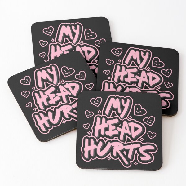 Item preview, My head hurts designed and sold by Bruna Esmanhotto.