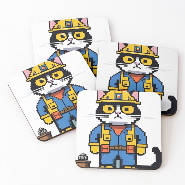 Item preview, Builder Cat designed and sold by The Futurist.