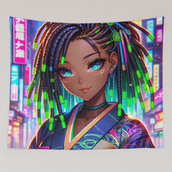 Item preview, Neon Green Tips designed and sold by The Journey Ain't Mid.