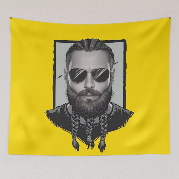Item preview, A man with a beard designed and sold by kateds14.