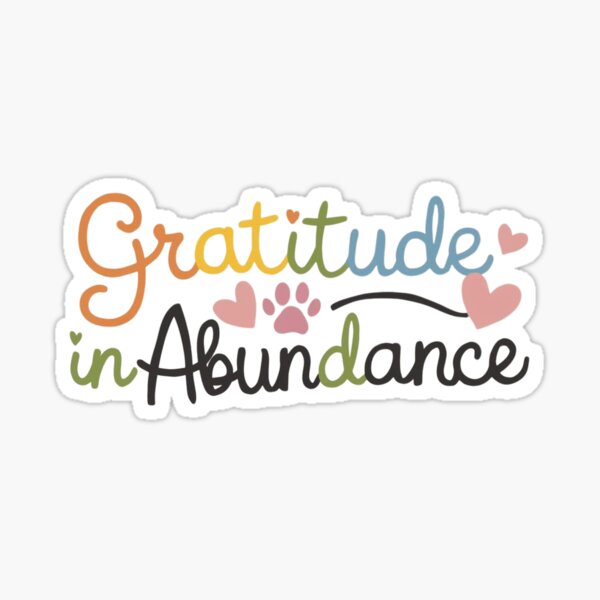 Aperçu de l'œuvre Gratitude en abondance créée et vendue par CreaStyle-KT.