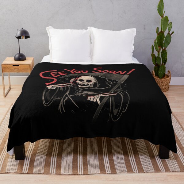 Item preview, See You Soon - Sarcasm Funny Dark Skull Reaper Death Gift designed and sold by EduEly.