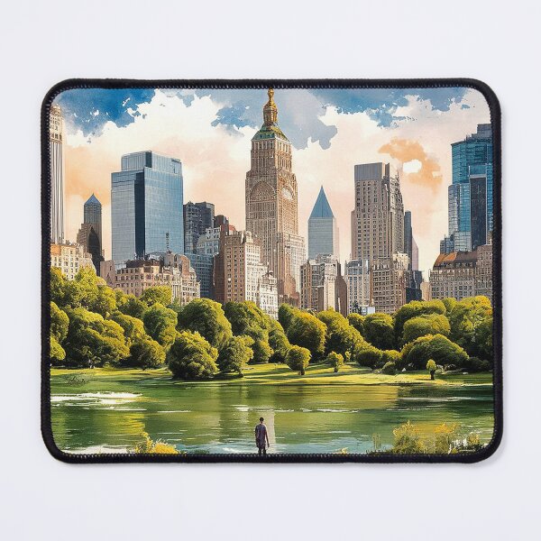 Item preview, Central Park New York, Watercolor NYC, Manhattan designed and sold by Tamarage.