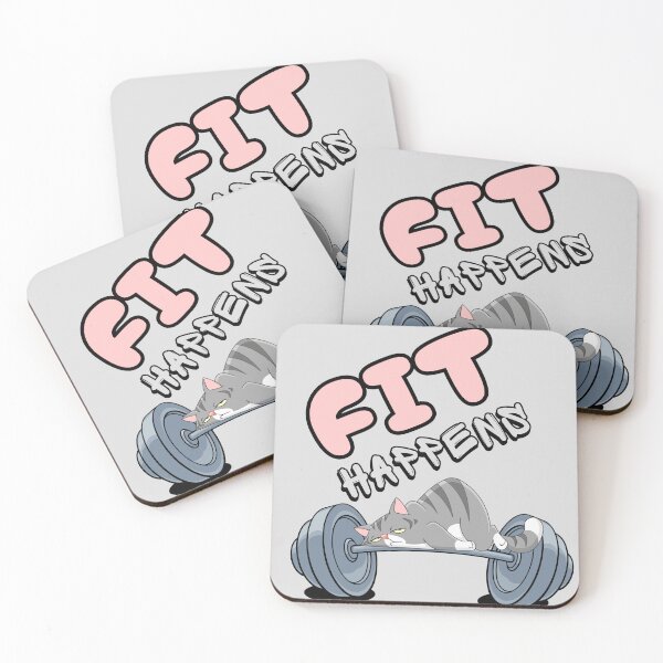 Item preview, Fit happens womens fitness designed and sold by JOSHS-TEES.
