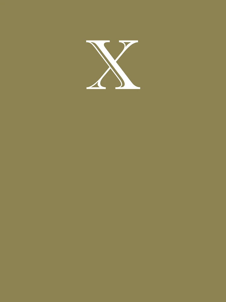 Thumbnail 6 of 6, Premium Oversized Hoodie, X Monogram designed and sold by ShellSticker.