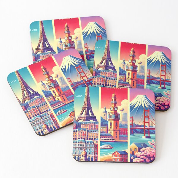 Item preview, Travel Landmarks designed and sold by hiiameartha.