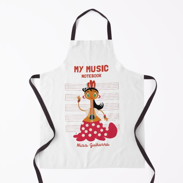 Item preview, Guitar: MY MUSIC NOTEBOOK:MISS GUITARRA designed and sold by sebasvieira.