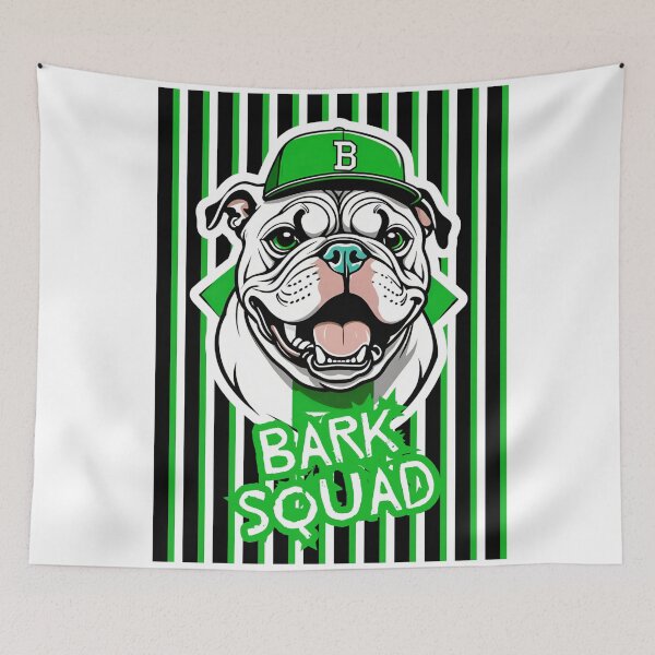 Item preview, Retro Bulldog with baseball cap Design sketch by CallisC Arts ⭐⭐⭐⭐⭐ designed and sold by CallisC-Arts.
