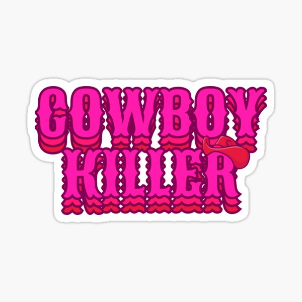 Cowboy Killer Sticker