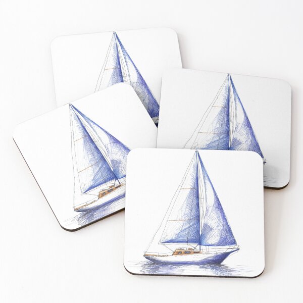 Item preview, Crayon Sailboat Adventures  designed and sold by Zen Candy 3000 Travis Nicholas Zariwny.
