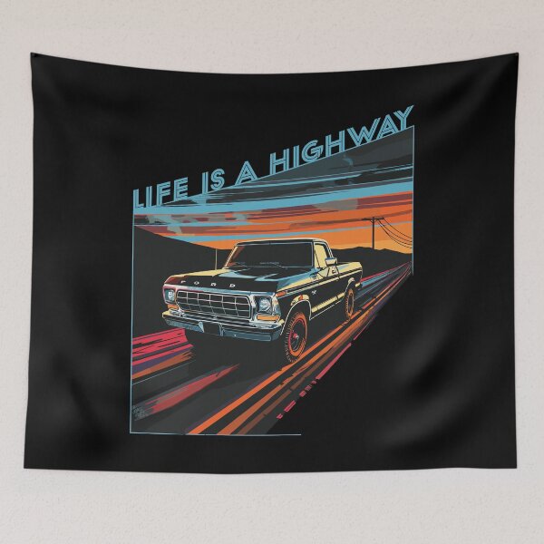 Item preview, Life is a highway cruisin truck designed and sold by kidrelic.