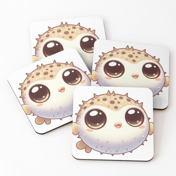 Item preview, Adorable Pufferfish: Cute Ocean Friend designed and sold by Canaba.