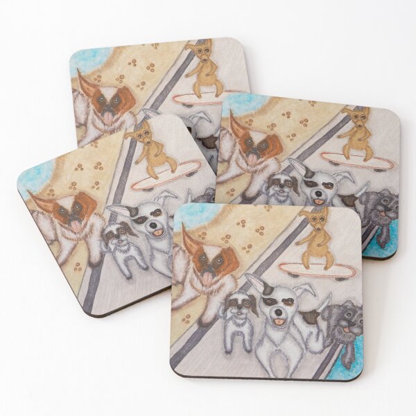 Item preview, cool dogs having fun at the beach. designed and sold by Valeriepepper.