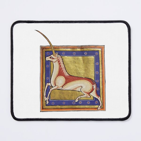 Item preview, Monoceros Unicorn Aberdeen Bestiary Manuscript 16th Century designed and sold by rosaliemillen.
