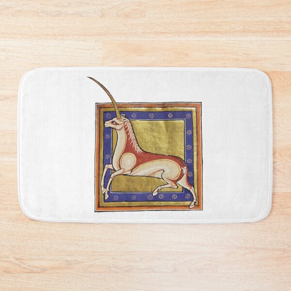 Item preview, Monoceros Unicorn Aberdeen Bestiary Manuscript 16th Century designed and sold by rosaliemillen.